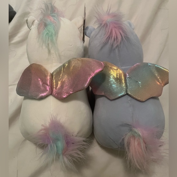 2 SQUISHMALLOW SOFT UNICORN PLUSHIES - Picture 2 of 4